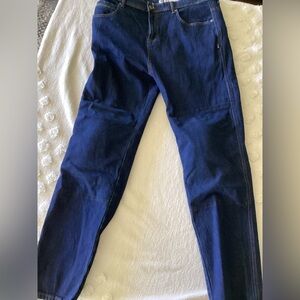 RHOK Motorcycle Jeans SZ 38/33 Blue 
Waist 18”
Inseam 32”